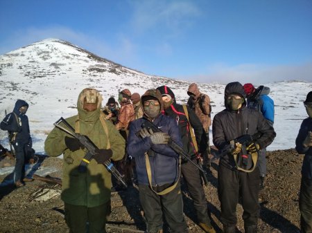 Участие в военно-спортивной игре по страйкболу, посвященной 76 годовщине Битвы за Москву