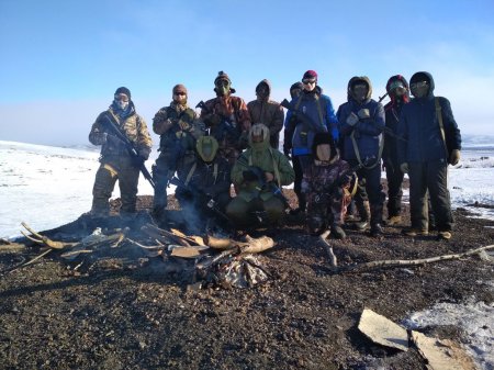 Участие в военно-спортивной игре по страйкболу, посвященной 76 годовщине Битвы за Москву