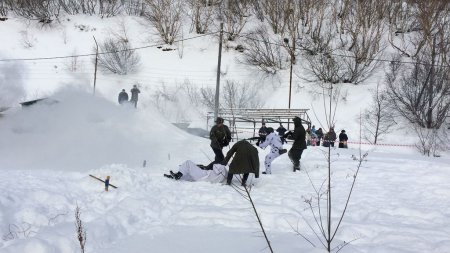 Участие студентов колледжа в военной исторической реконструкции «Сталинградская битва. Дом Павлова»