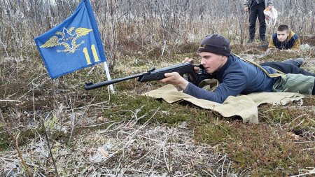 Студенты Паланского колледжа приняли участие в военно-спортивной игры "Осенние зори-2024"