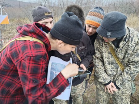 Студенты Паланского колледжа приняли участие в военно-спортивной игры "Осенние зори-2024"