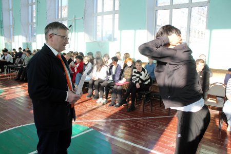 Военно-спортивная эстафета в нашем колледже