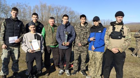 Команда Паланского колледжа завоевала кубок  военно-спортивной игры "Весенние зори-2025"