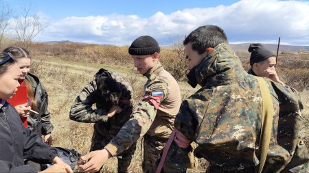 Команда Паланского колледжа завоевала кубок  военно-спортивной игры "Весенние зори-2025"