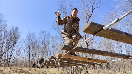 Команда Паланского колледжа завоевала кубок  военно-спортивной игры "Весенние зори-2025"