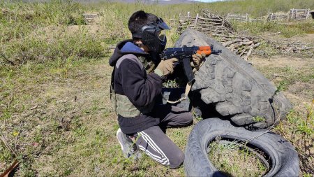 Студенты Паланского колледжа на тактических учениях «Беркута»